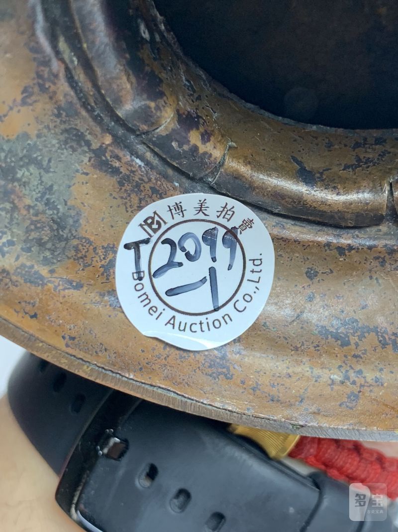 清乾隆 铜胎掐丝珐琅七珍象宝供器 - 图10